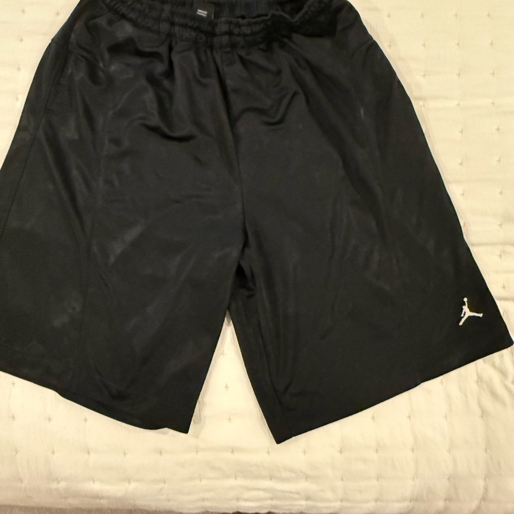 Jordan Men's Black Sports Shorts